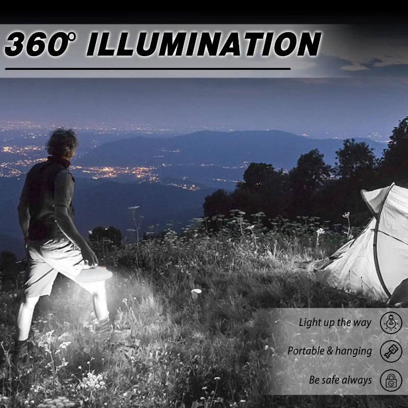 LumiTorch Pro Solar Camping Lantern