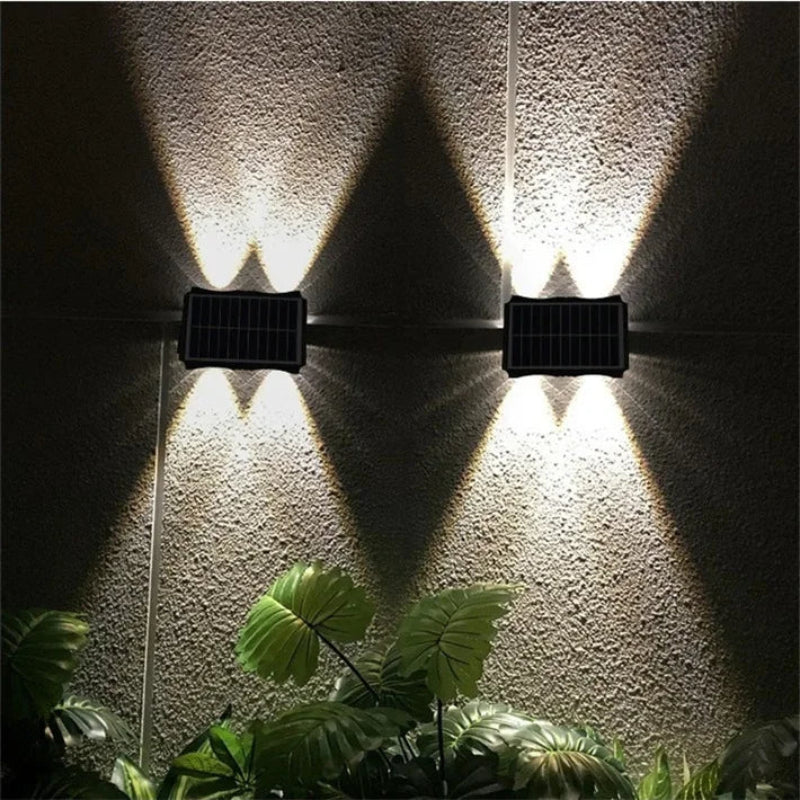 Solar Up & Down LED Wall Light