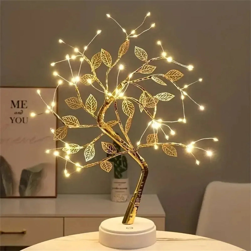 RoseLeaf Fairy Table Lamp