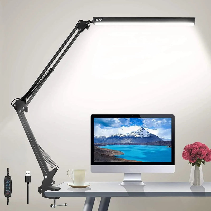 FlexiClamp LED Desk Lamp