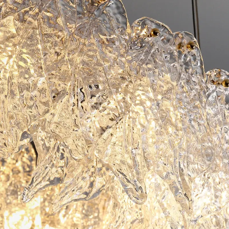 crystal pendant chandelier