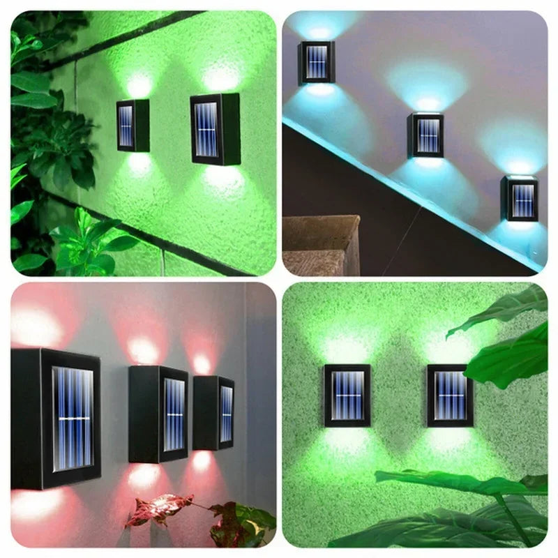 Solar Up & Down Wall Light