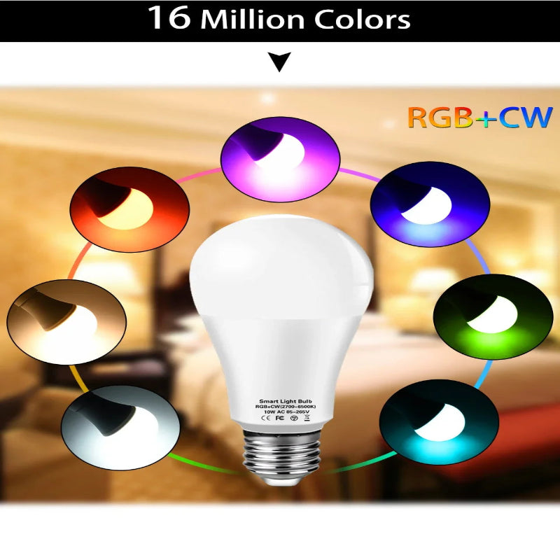 LumiAura Smart RGB Bulb