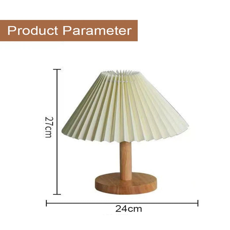 Veloura™ Pleated Aura Lamp