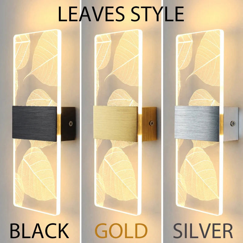 Acrylic Wall Light – Modern LED Wall Lamp for Home Décor