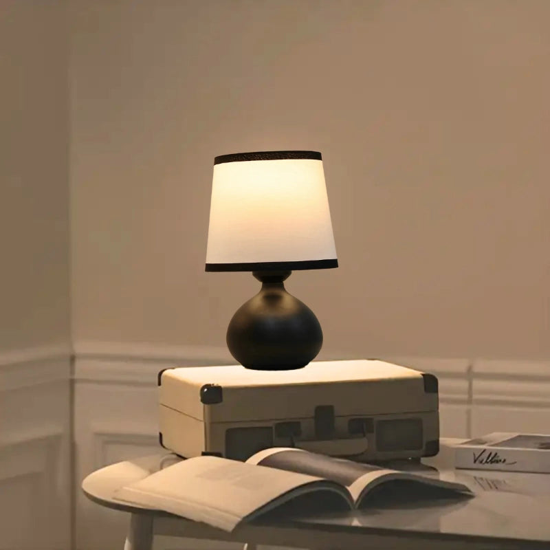 LumiAura Linen Table Lamp