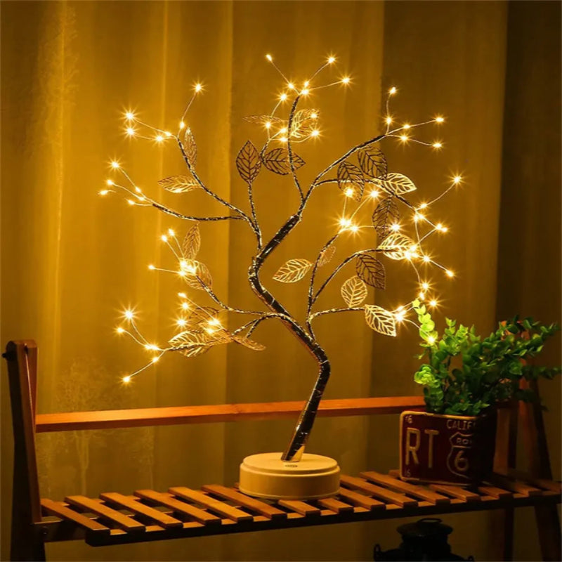 RoseLeaf Fairy Table Lamp