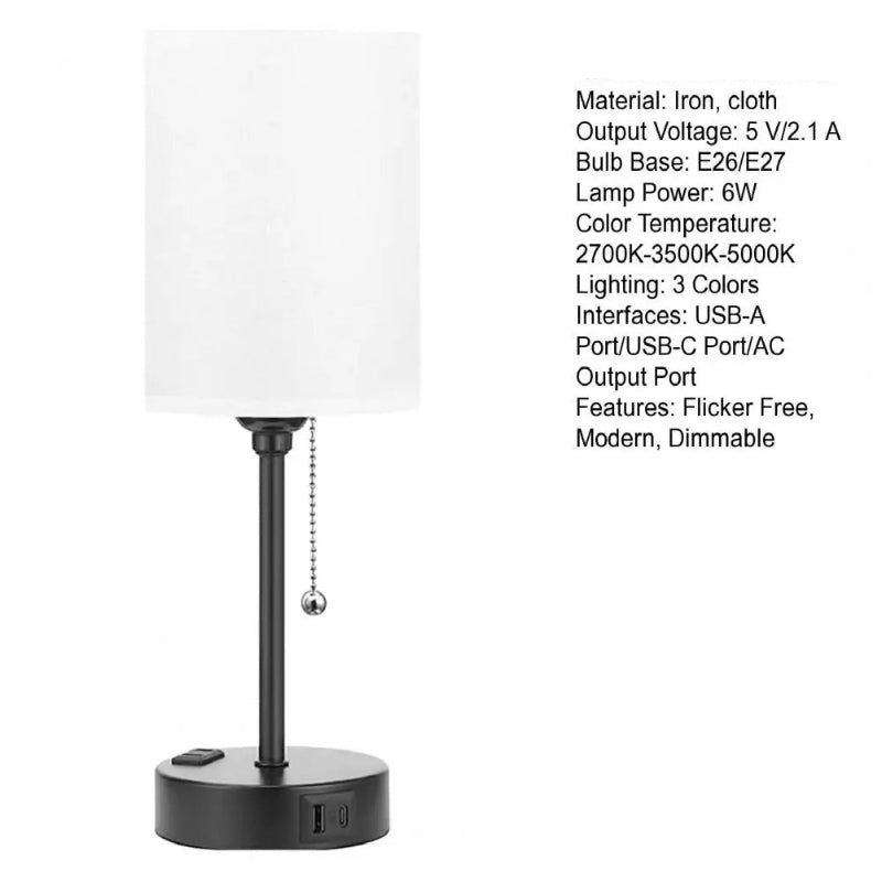 LumaPort Bedside Lamp