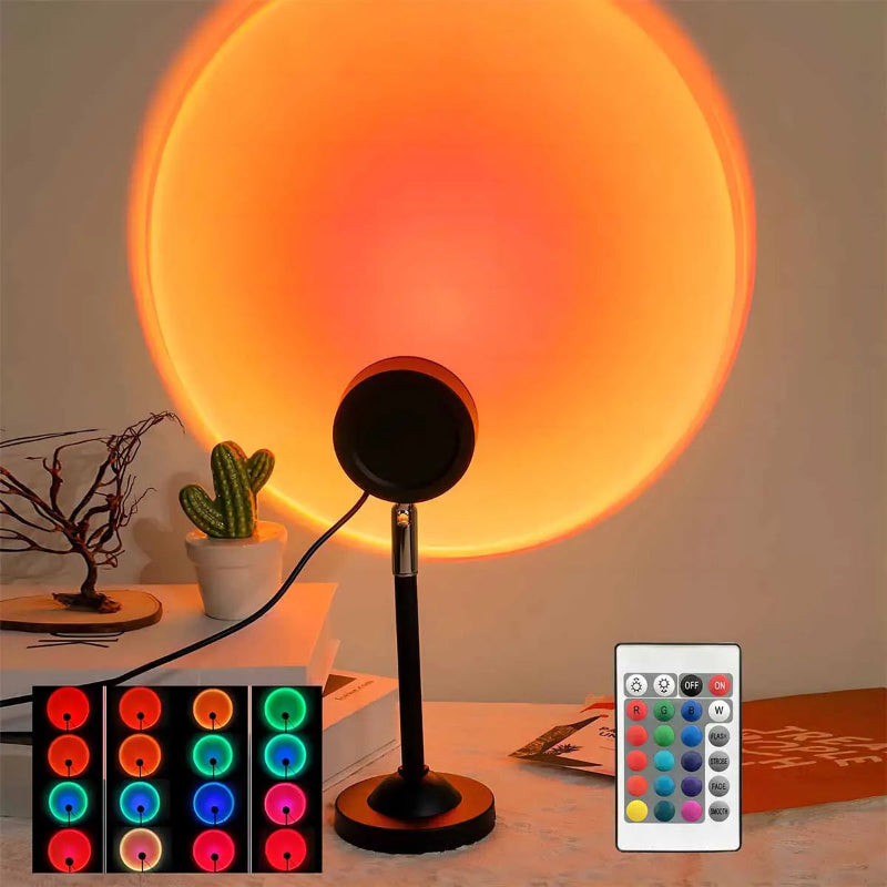 Solar Aura Projection Lamp