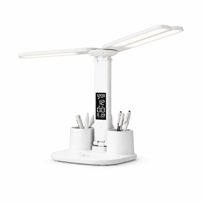 LumiChrono Dual Desk Lamp